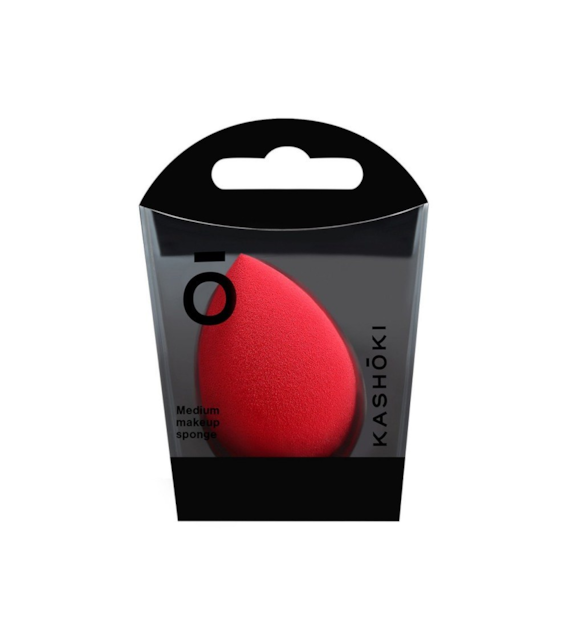 KASHOKI MU SPONGE RAINDROP MEDIUM RED