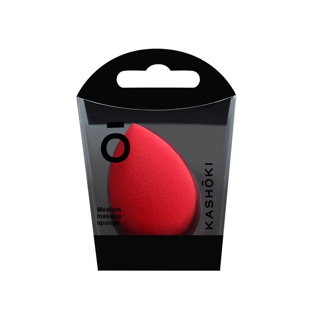 KASHOKI MU SPONGE RAINDROP MEDIUM RED