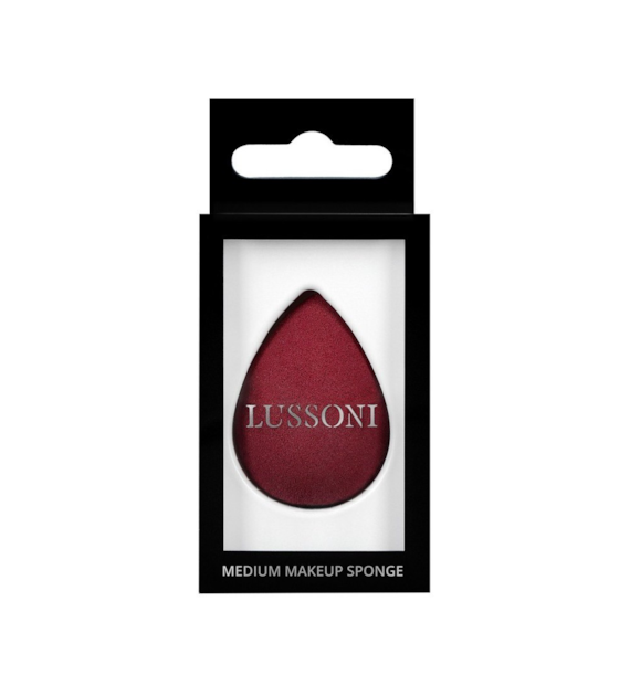 LUSSONI MU SPONGE RAINDROP MEDIUM BURGUNDY