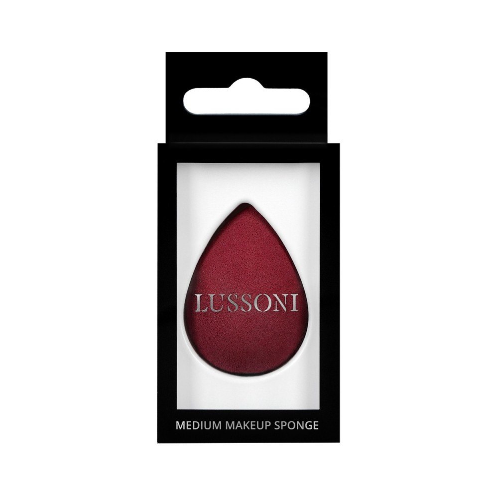 LUSSONI MU SPONGE RAINDROP MEDIUM BURGUNDY