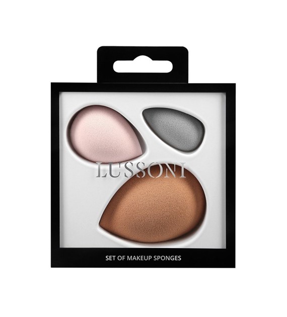 LUSSONI MU SPONGES MINI MEDIUM LARGE 3PCS