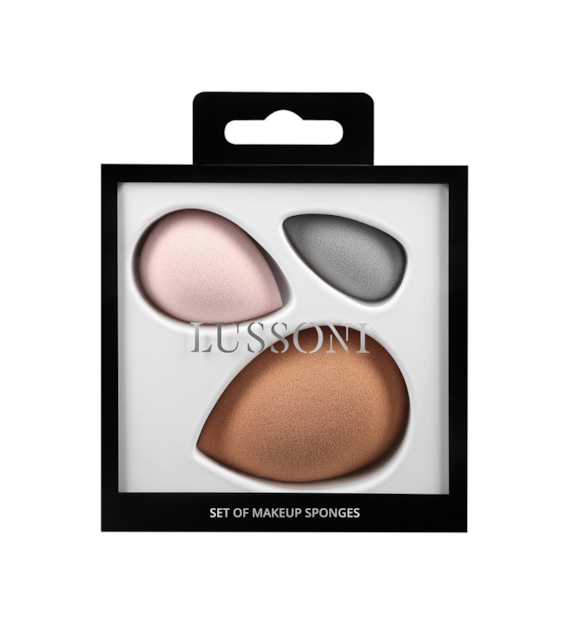 LUSSONI MU SPONGES MINI MEDIUM LARGE 3PCS