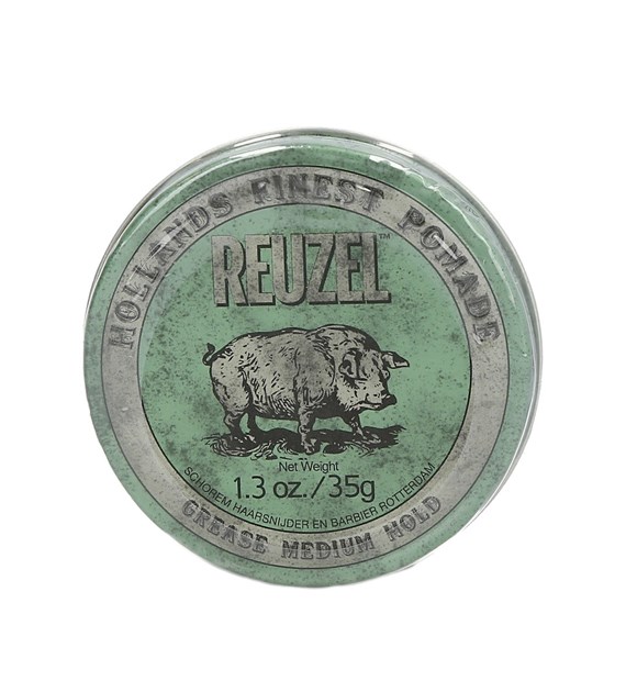 REUZEL GREEN GREASE MEDIUM HOLD POMADE 35G