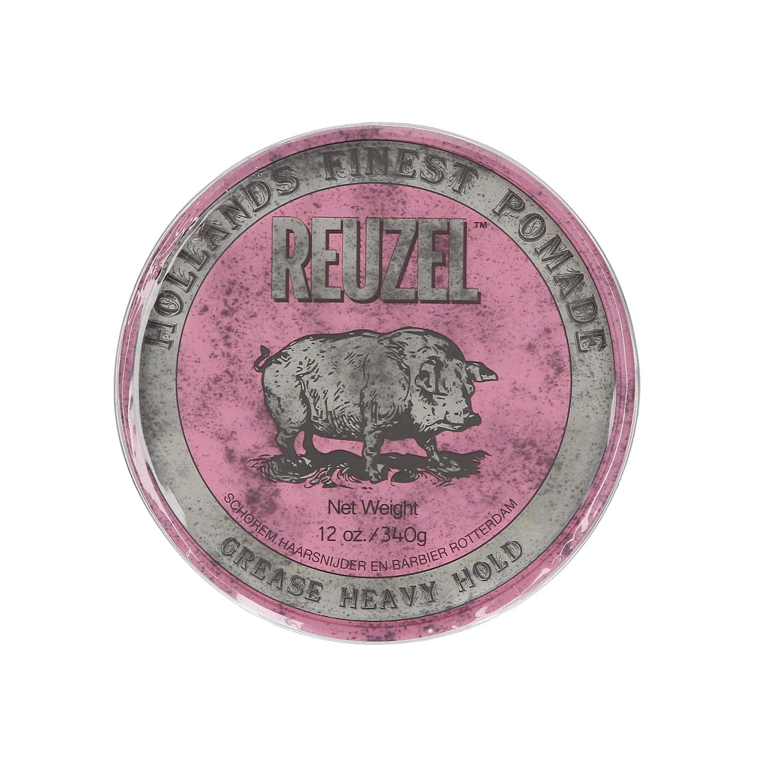 REUZEL PINK GREASE HEAVY HOLD POMADE 340G
