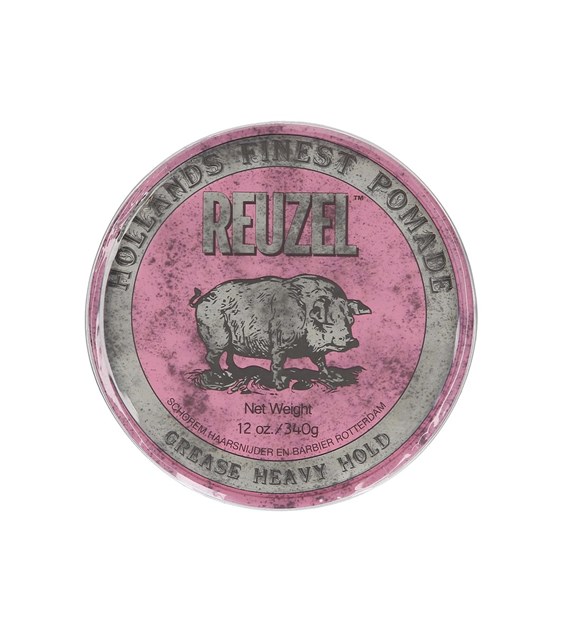 REUZEL PINK GREASE HEAVY HOLD POMADE 340G