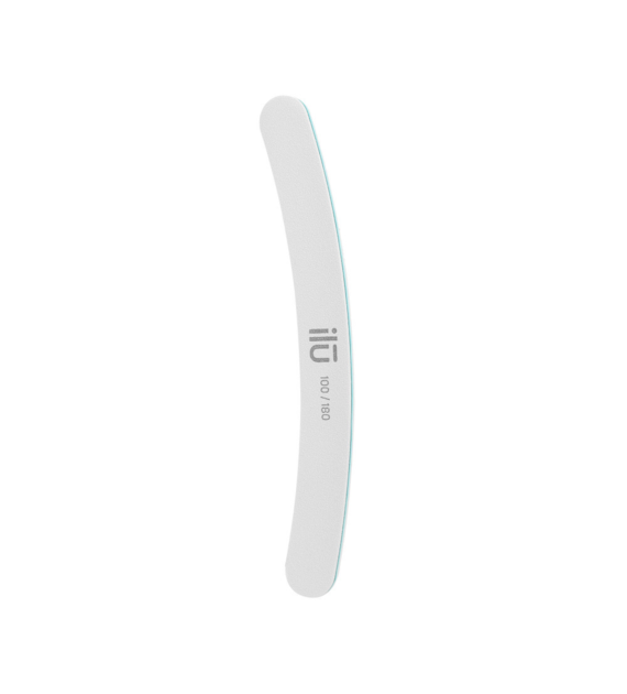 ILU NS NAIL FILE WHITE BANANA GRID 100/180
