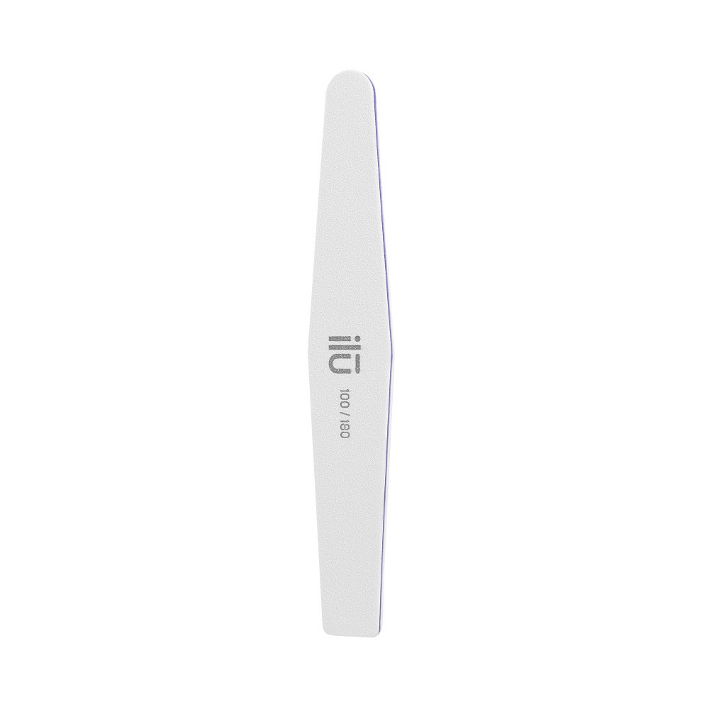 ILU NS NAIL FILE WHITE DIAMOND GRID 100/180