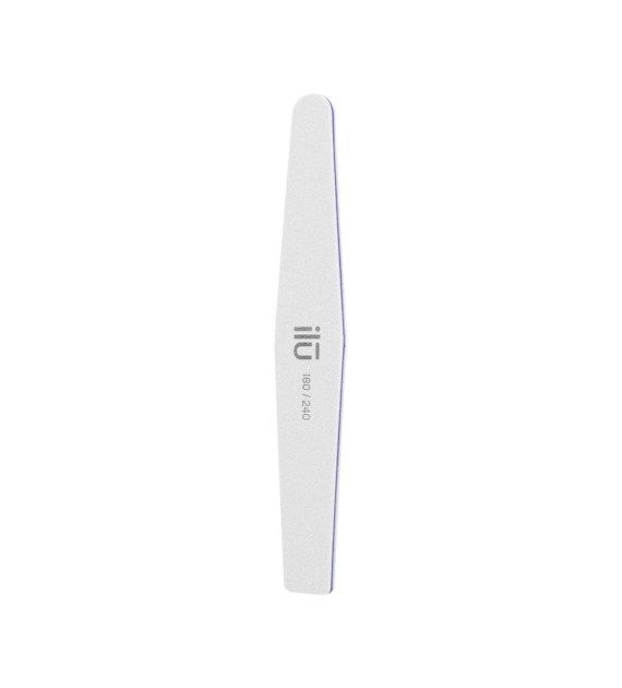ILU NS NAIL FILE WHITE DIAMOND GRID 180/240