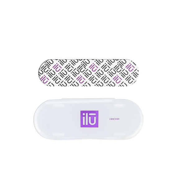 ILU NS NAIL FILE MINI POCKED GRID 240/240