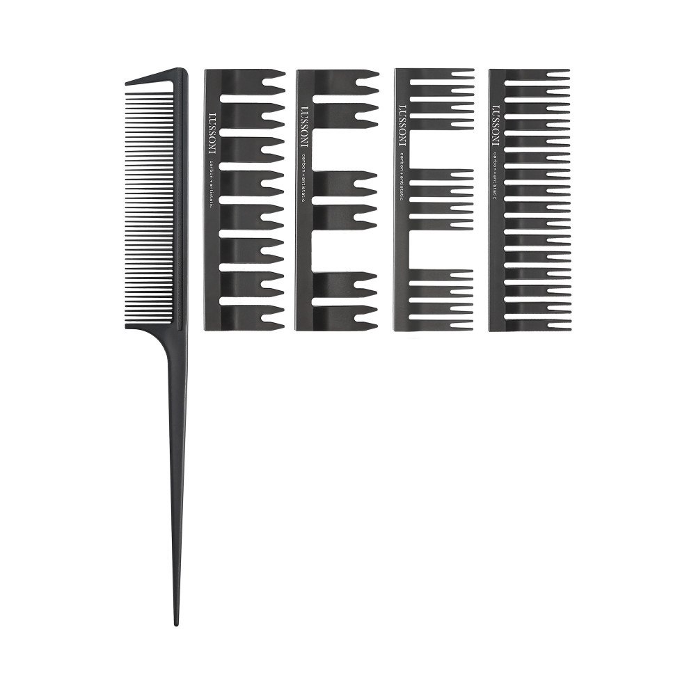 LUSSONI HR COMB DC 500 DRESSING COMB SET