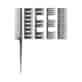 LUSSONI HR COMB DC 500 DRESSING COMB SET
