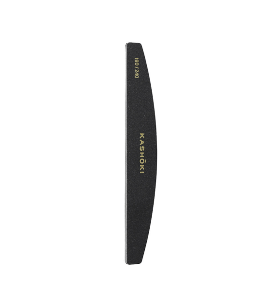 KASHOKI NS NAIL FILE BLACK BRIDGE GRID 180/240