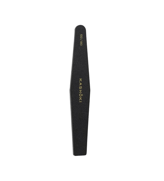 KASHOKI NS NAIL FILE BLACK DIAMOND GRID 100/180