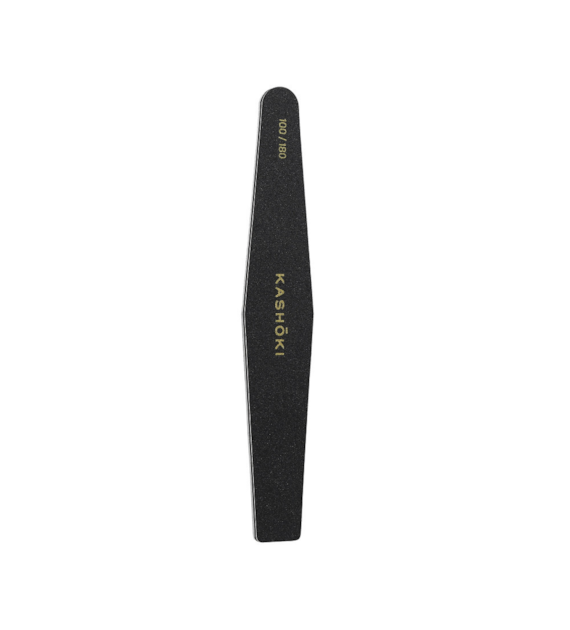 KASHOKI NS NAIL FILE BLACK DIAMOND GRID 100/180