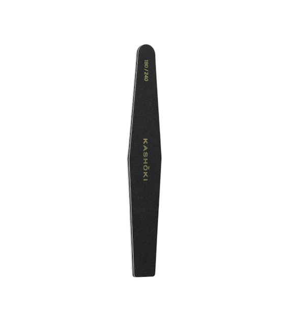 KASHOKI NS NAIL FILE BLACK DIAMOND GRID 180/240
