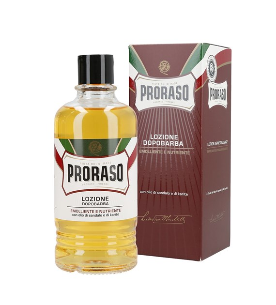 PRORASO RED LINE AFTERSHAVE LOTION 400ML