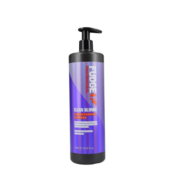 FUDGE CLEAN BLONDE VIOLET-TONING SHAMPOO 1L