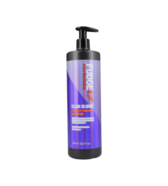 FUDGE CLEAN BLONDE VIOLET-TONING SHAMPOO 1L