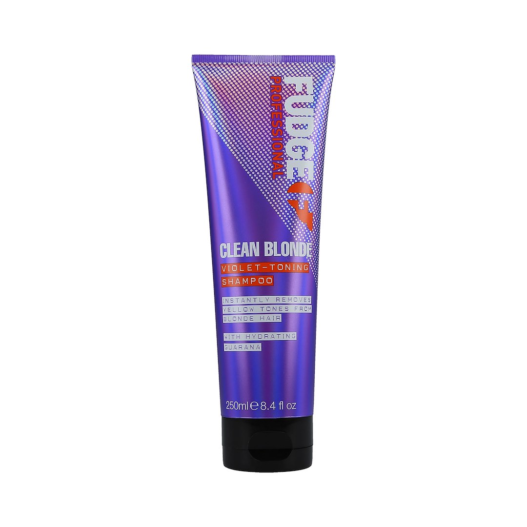 FUDGE CLEAN BLONDE VIOLET-TONING SHAMPOO 250ML