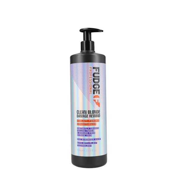 FUDGE CLEAN BLONDE DAM REW V-TONING COND 1L