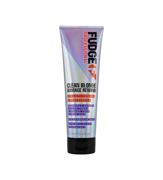 FUDGE CLEAN BLONDE DAM REW V-TONING COND 250ML