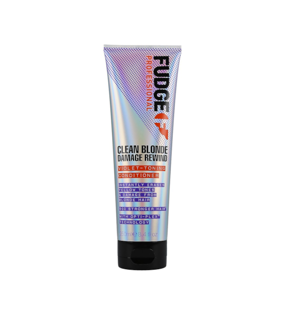 FUDGE CLEAN BLONDE DAM REW V-TONING COND 250ML