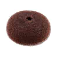 LUSSONI HR ACC HAIR BUN RING BROWN 90MM