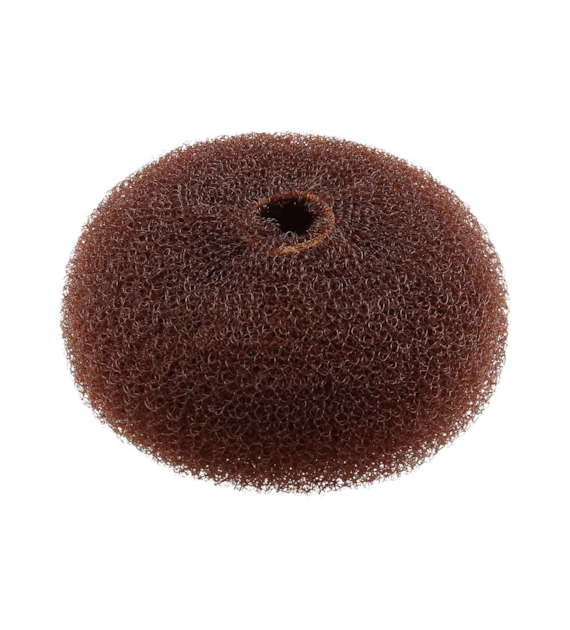 LUSSONI HR ACC HAIR BUN RING BROWN 90MM