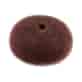 LUSSONI HR ACC HAIR BUN RING BROWN 90MM