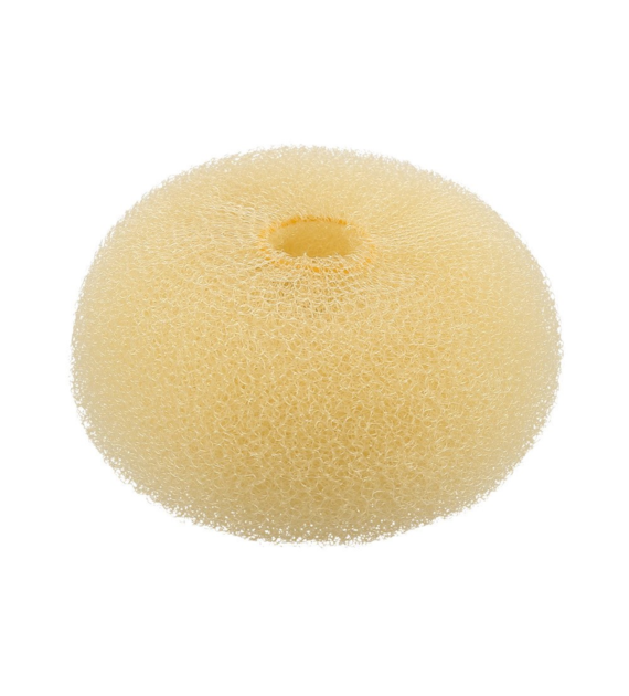 LUSSONI HR ACC HAIR BUN RING YELLOW 90MM
