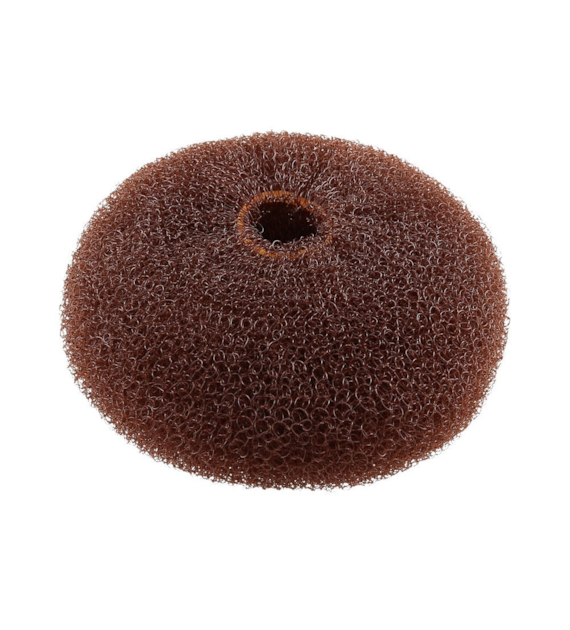LUSSONI HR ACC HAIR BUN RING BROWN 110MM