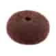 LUSSONI HR ACC HAIR BUN RING BROWN 110MM