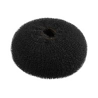 LUSSONI HR ACC HAIR BUN RING BLACK 110MM