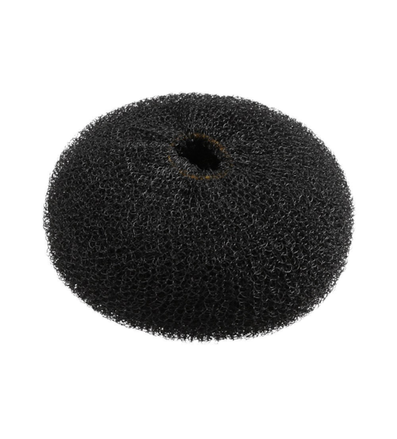 LUSSONI HR ACC HAIR BUN RING BLACK 110MM