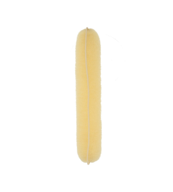 LUSSONI HR ACC HAIR BUN ROLL YELLOW 230MM