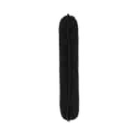 LUSSONI HR ACC HAIR BUN ROLL BLACK 230MM