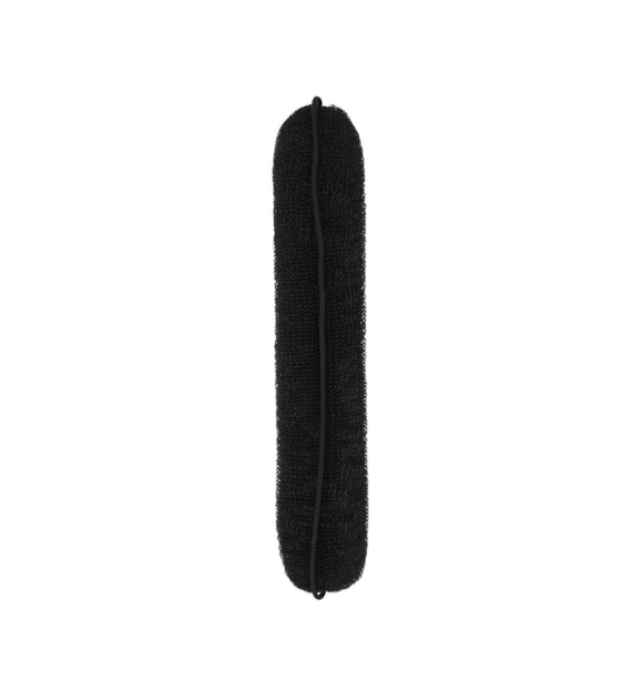 LUSSONI HR ACC HAIR BUN ROLL BLACK 230MM
