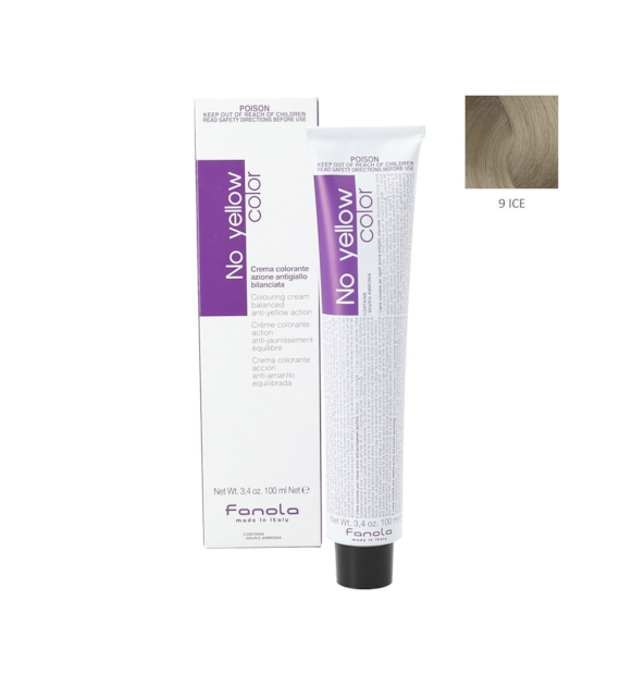 FANOLA NO YELLOW COLOR 9 ICE 100ML