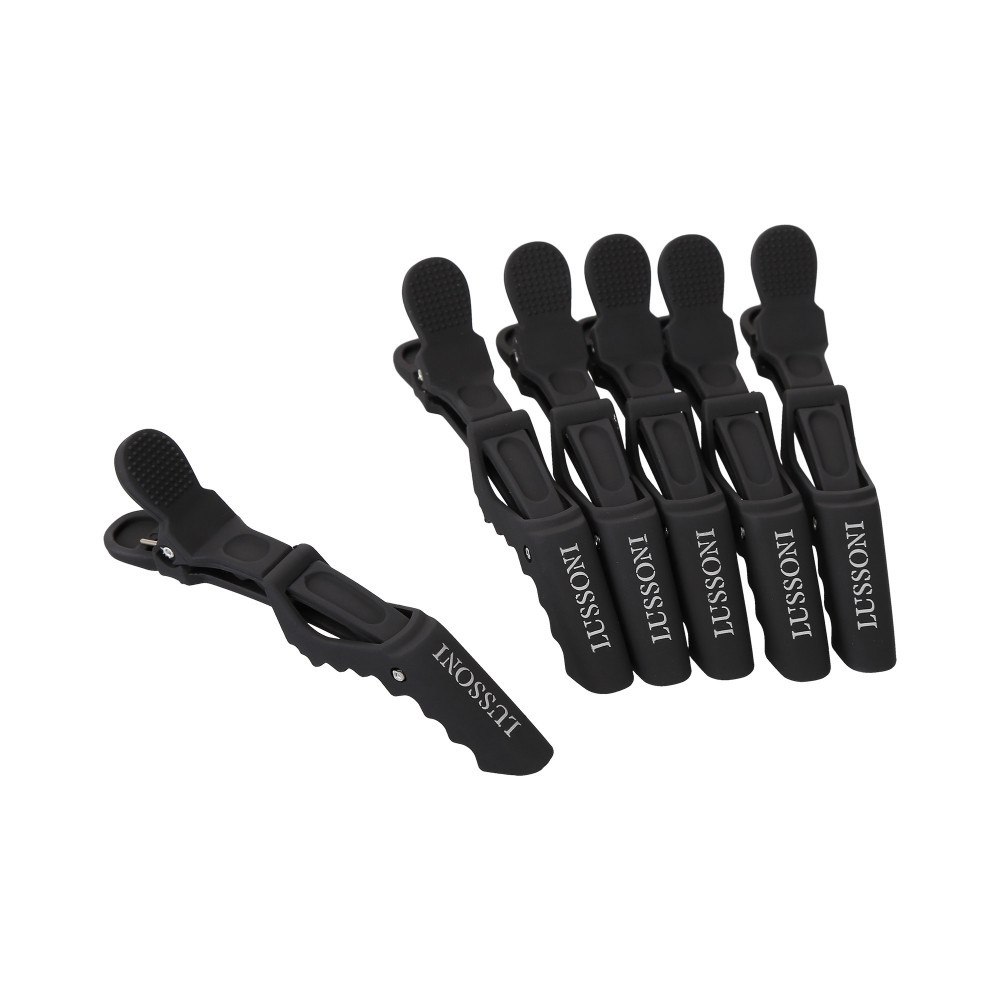 LUSSONI HR ACC CROC CLIPS SOFT TOUCH FINISH 6 PCS