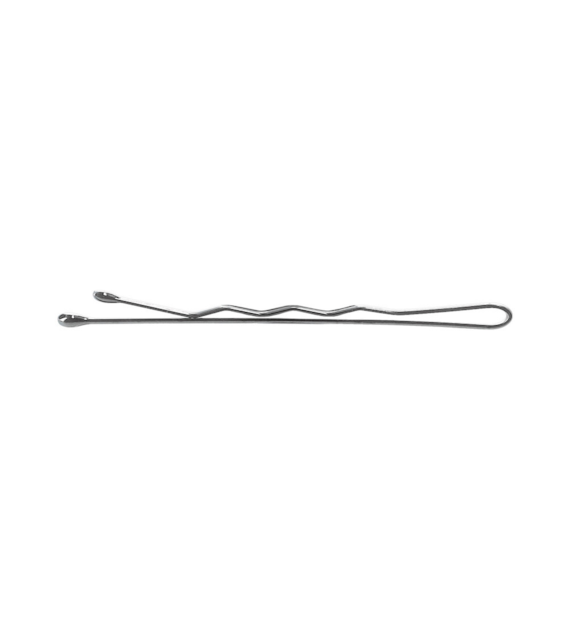 LUSSONI HR ACC WAVED HAIR GRIPS SILVER 6CM 250 PCS