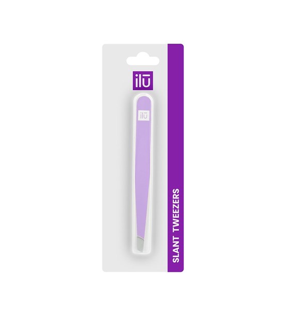 ILU MU ACC TWEEZERS SLANT, PURPLE