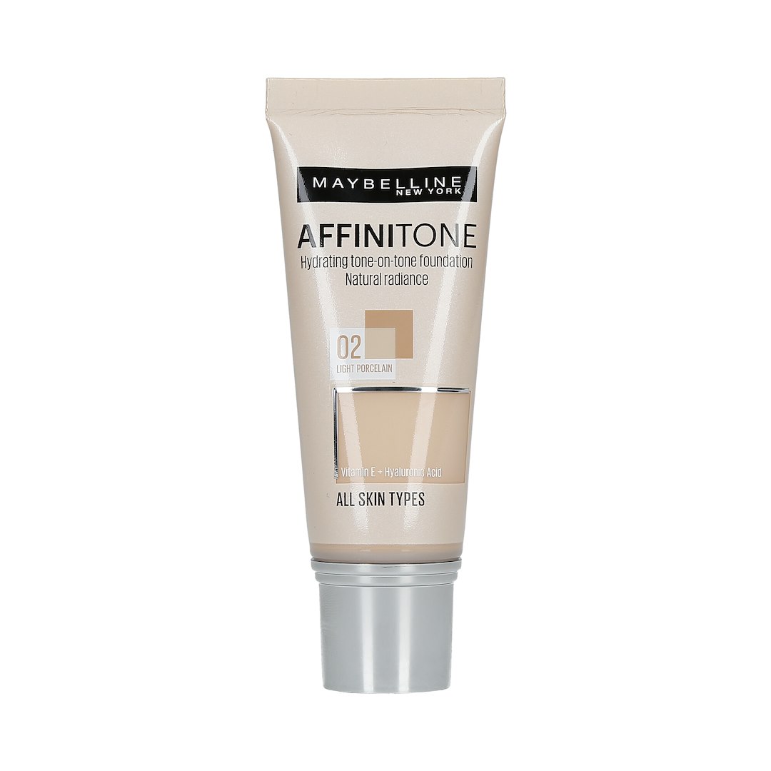 AFFINITONE FOUNDATION 02 LIGHT PORCELAIN 30ML