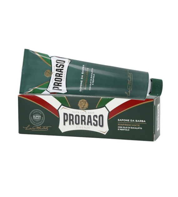 PRORASO GREEN LINE SHAVING SOAP IN A TUBE 150ML