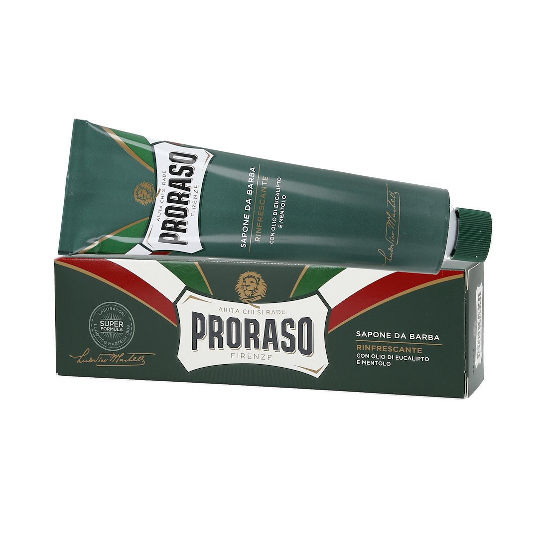 PRORASO GREEN LINE SHAVING SOAP IN A TUBE 150ML