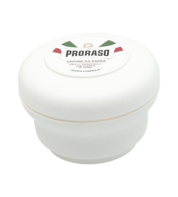 PRORASO WHITE LINE SHAVING SOAP IN A JAR 150ML