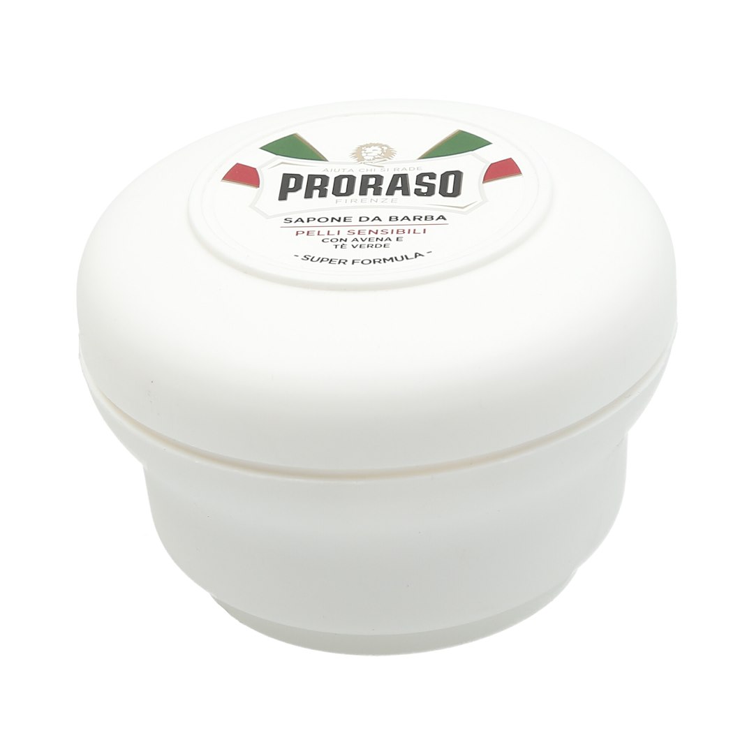 PRORASO WHITE LINE SHAVING SOAP IN A JAR 150ML