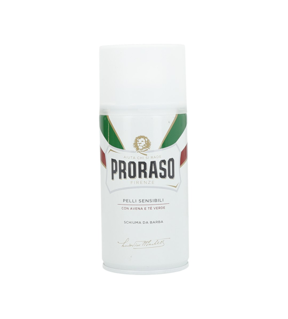 PRORASO WHITE LINE SHAVING FOAM 300ML