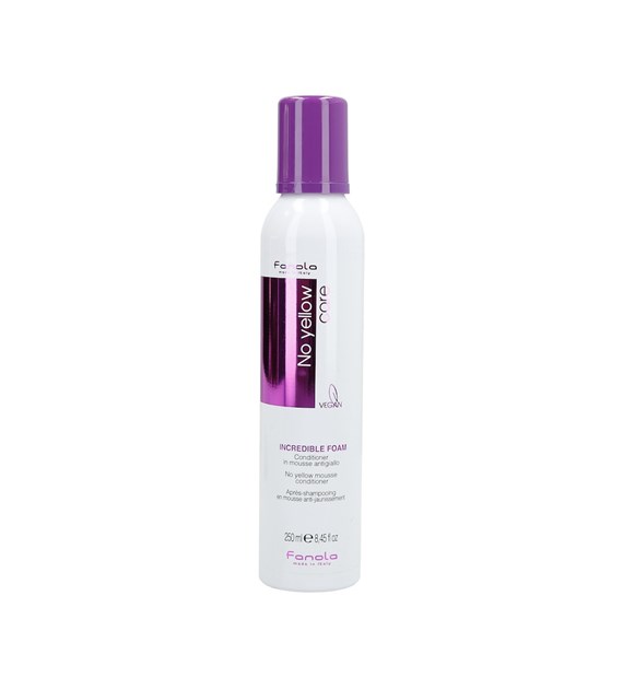 FANOLA NO YELLOW MOUSSE CONDITIONER 250ML