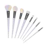 MIMO MAKEUP BRUSH UNICORN PASTEL 8PCS SET