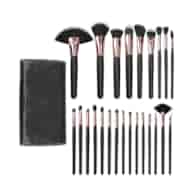 MIMO MAKEUP BRUSH BLACK 24 PCS SET